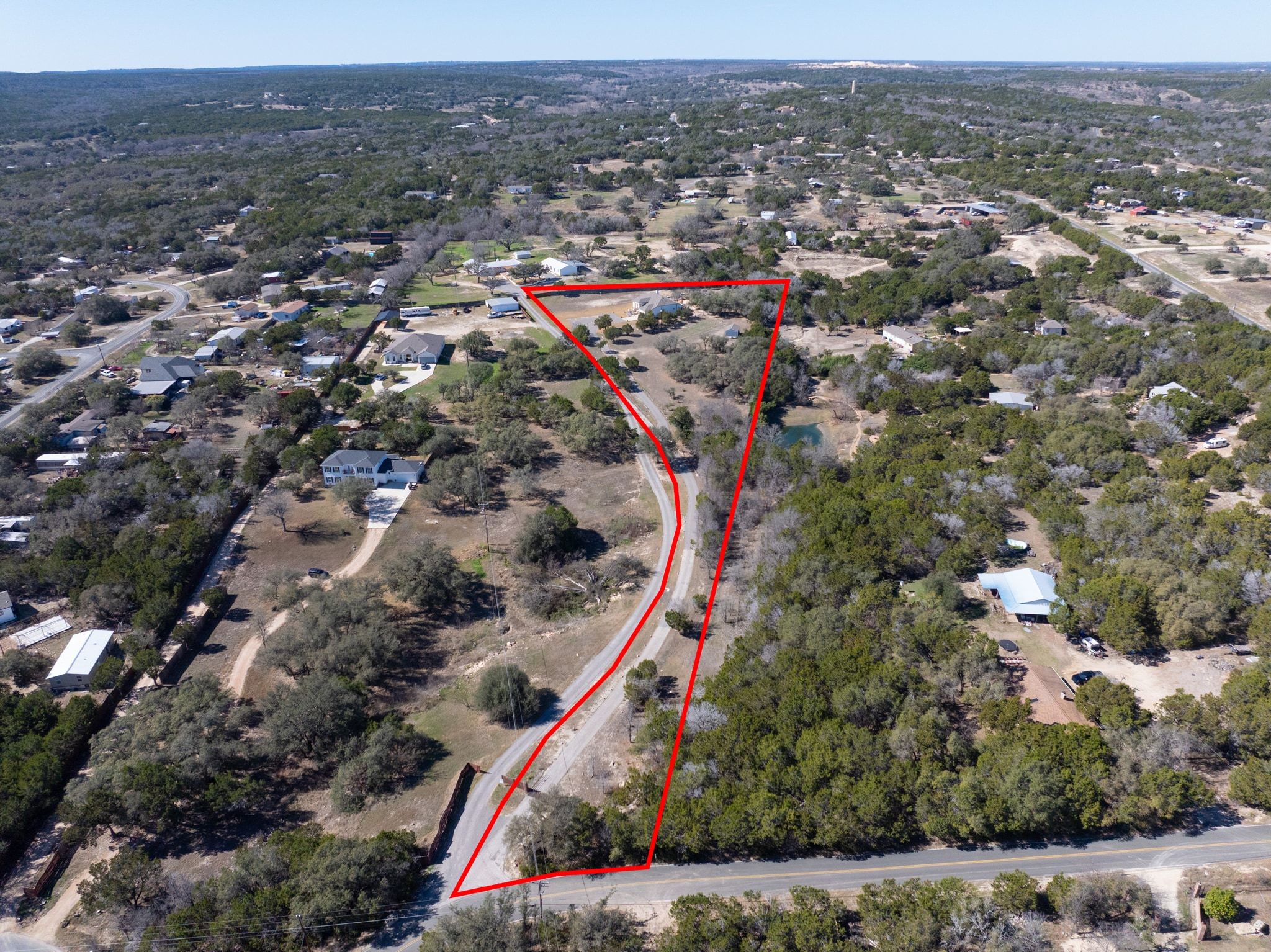 14302 Summit View Drive, Unit 4 Leander, TX 78641 - Photo 34 of 40 View of property location featuring property parcel outlined