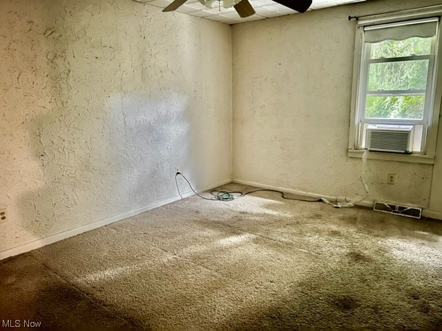2360 Sheperds Valley Road New Cumberland, WV 26047 - Photo 9 of 16 Empty room featuring carpet and ceiling fan