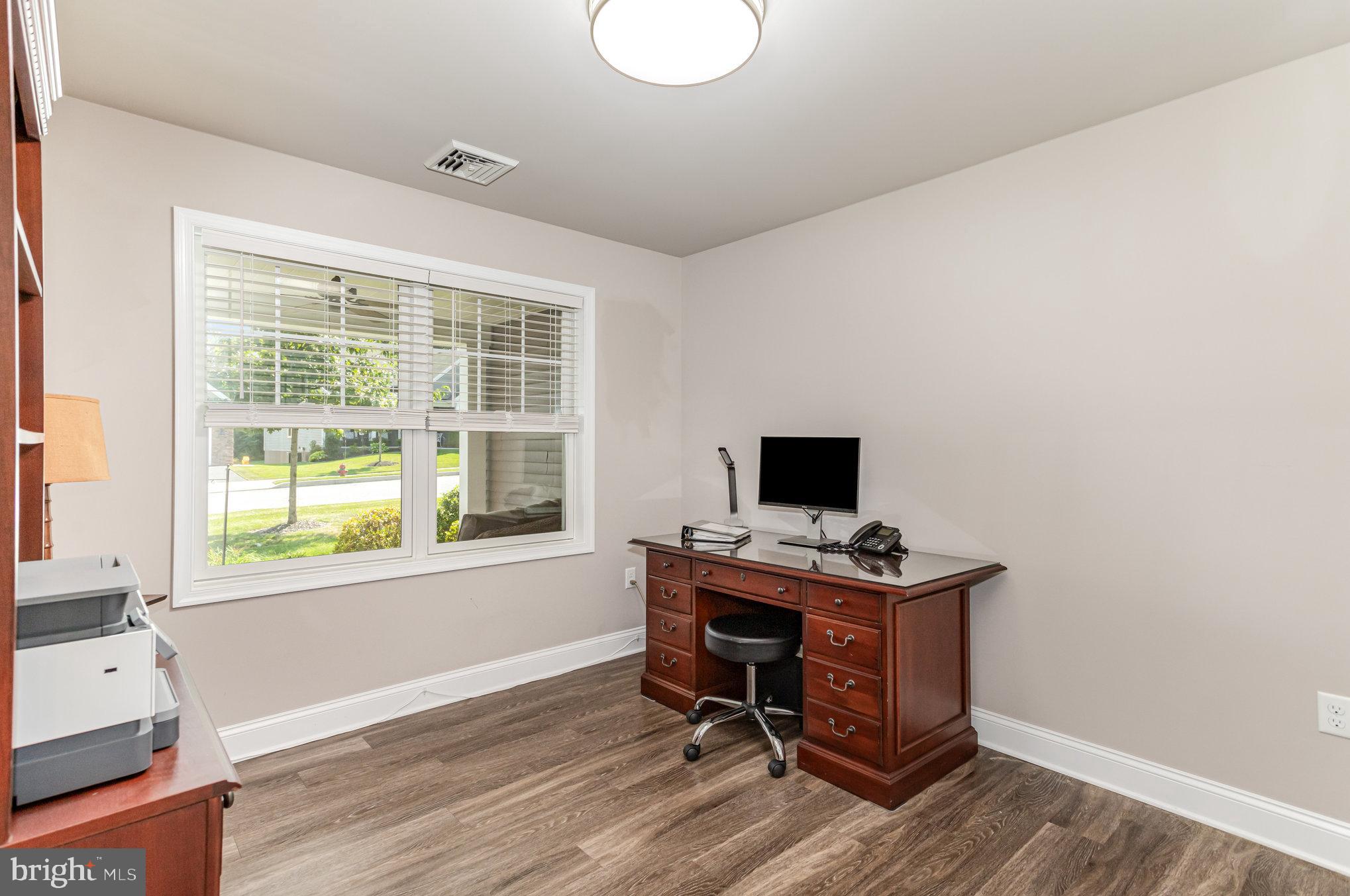 1134 Alden Way Lebanon, PA 17042 - Photo 20 of 41 a view of a workspace with furniture and a window