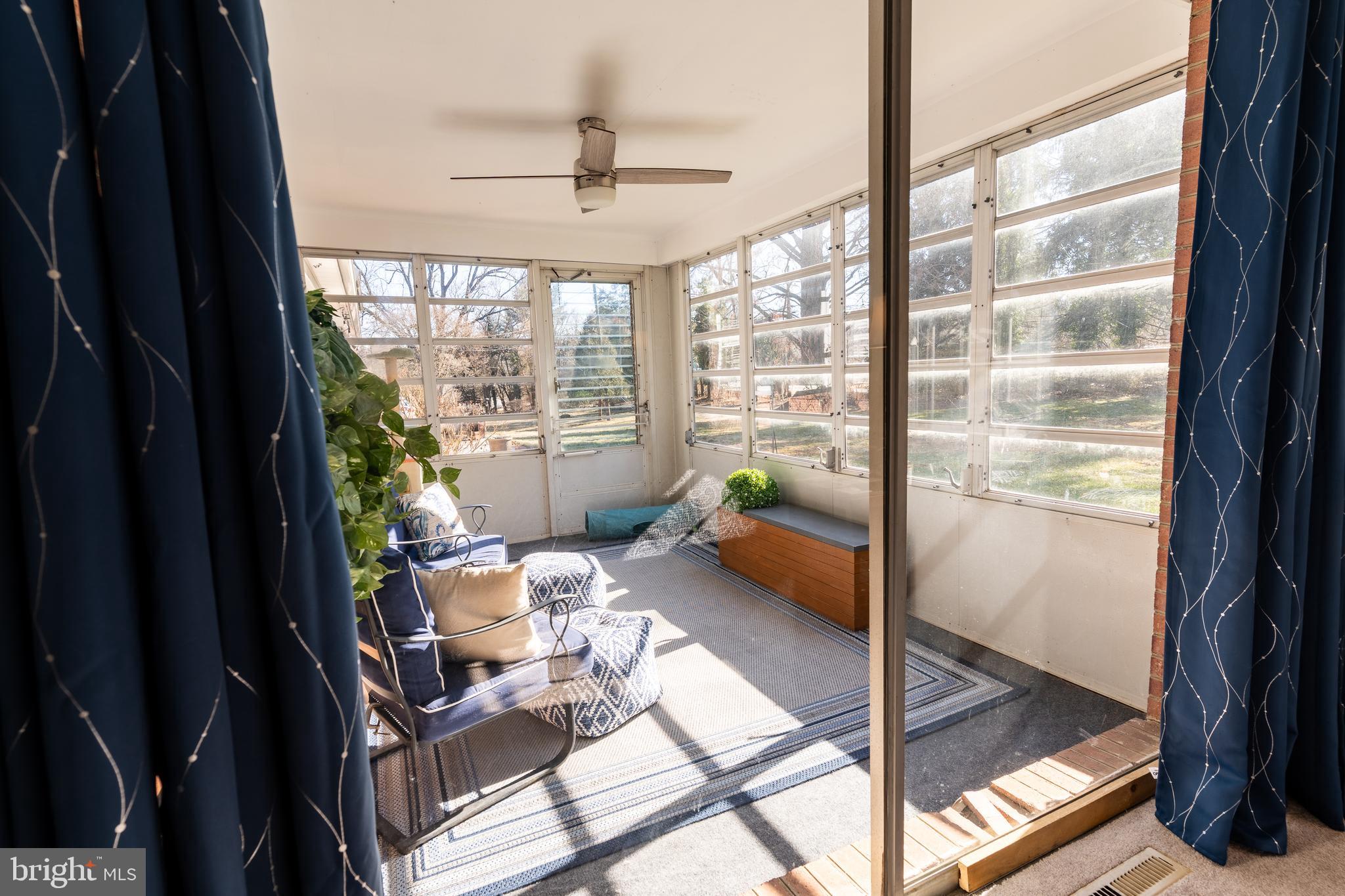 1600 Pot Spring Road Lutherville-Timonium, MD 21093 - Photo 24 of 58 Sun Porch off Primary Bedroom