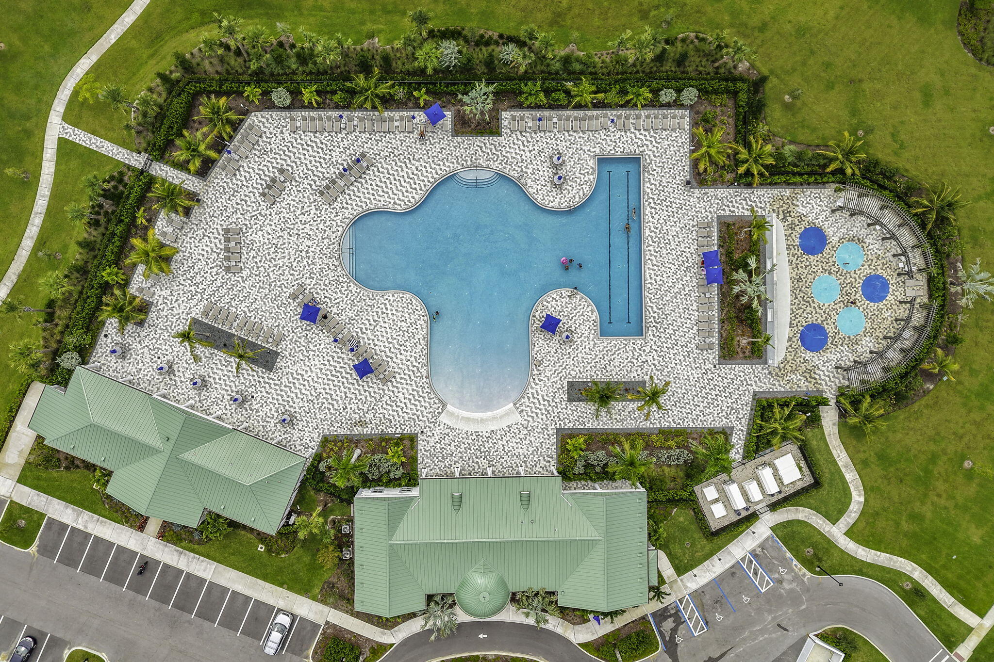 12291 Southwest Forli Way Port St. Lucie, FL 34987 - Photo 2 of 47 an aerial view of houses with outdoor space