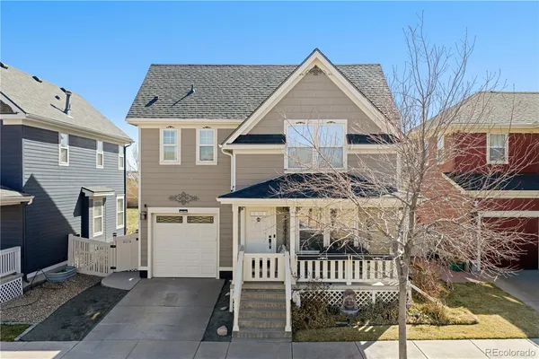a front view of a house with a porch