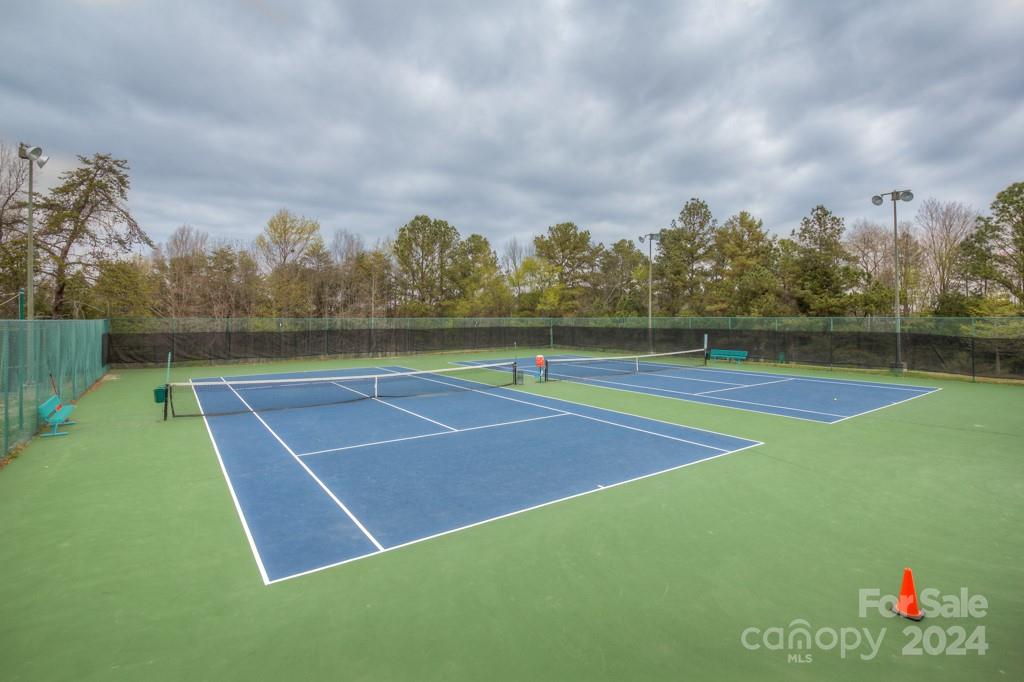1639 Corwin Bend Road Tega Cay, SC 29708 - Photo 41 of 47 a view of a tennis court