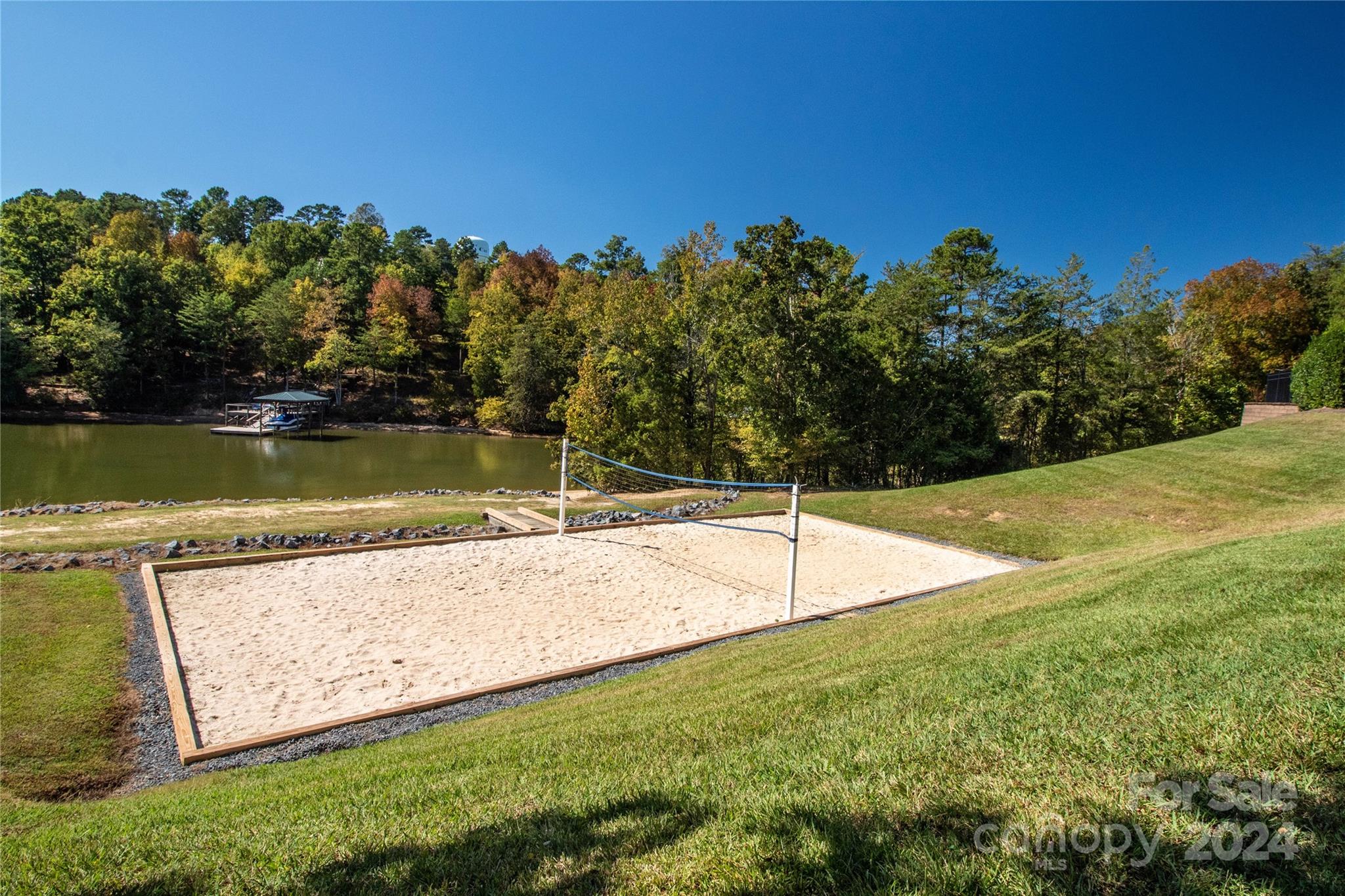 1639 Corwin Bend Road Tega Cay, SC 29708 - Photo 43 of 47 a view of a backyard with swimming pool