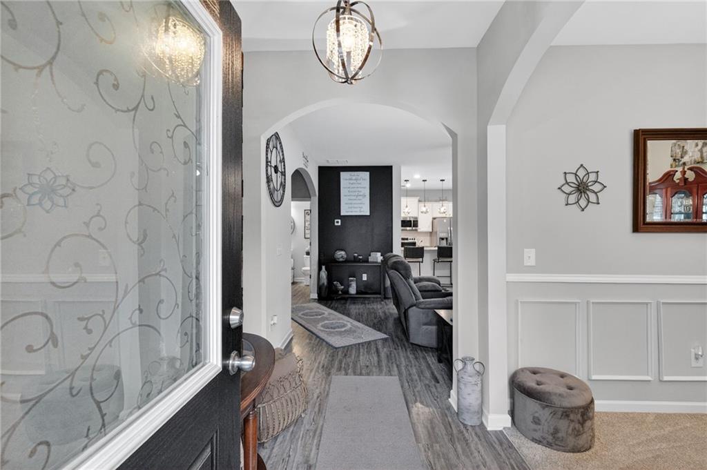 353 Daffodil Drive Temple, GA 30179 - Photo 4 of 30 a view of entryway with livingroom and furniture