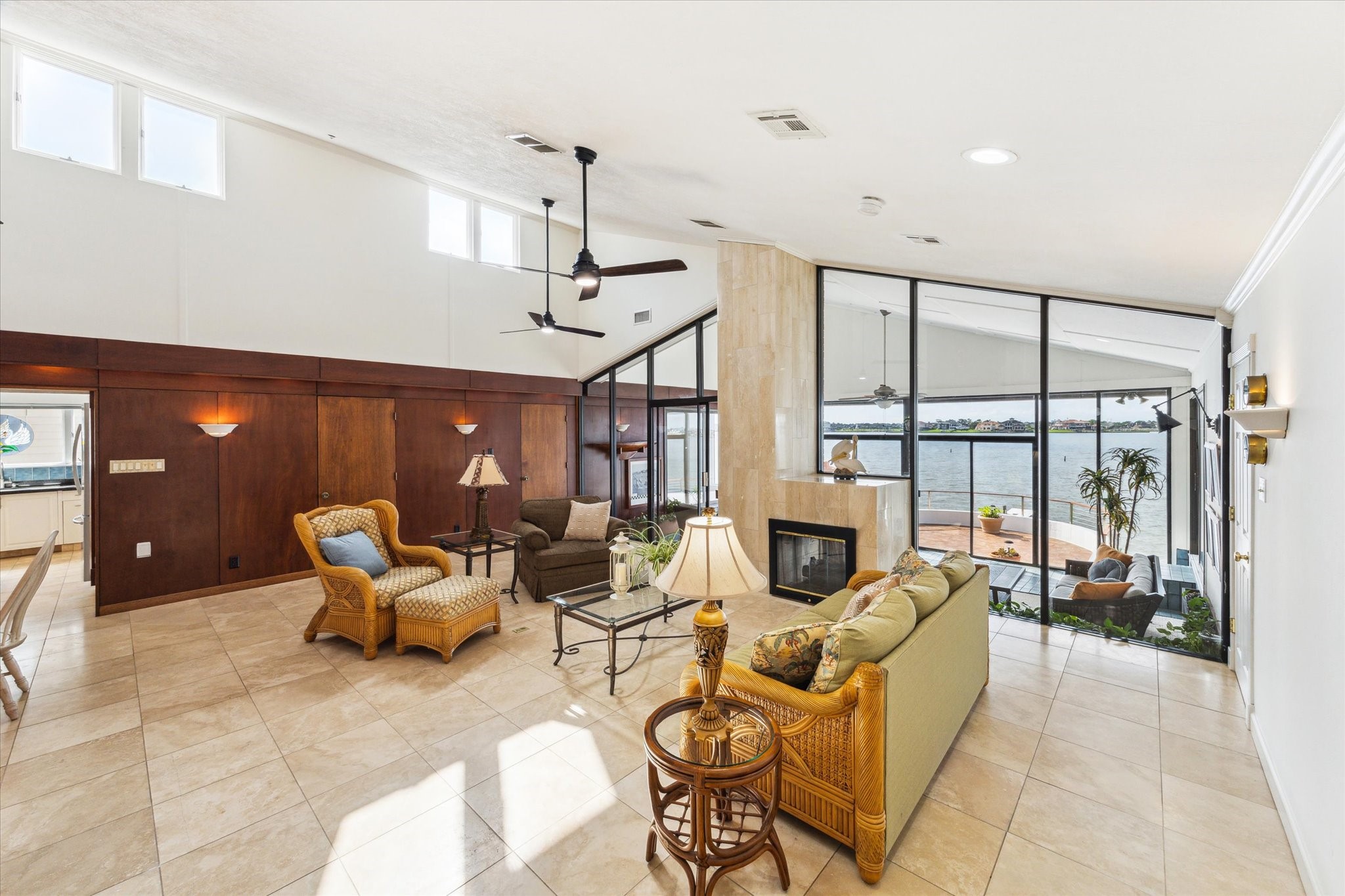 2414 Baycrest Drive Houston, TX 77058 - Photo 13 of 48 a living room with furniture and a large window