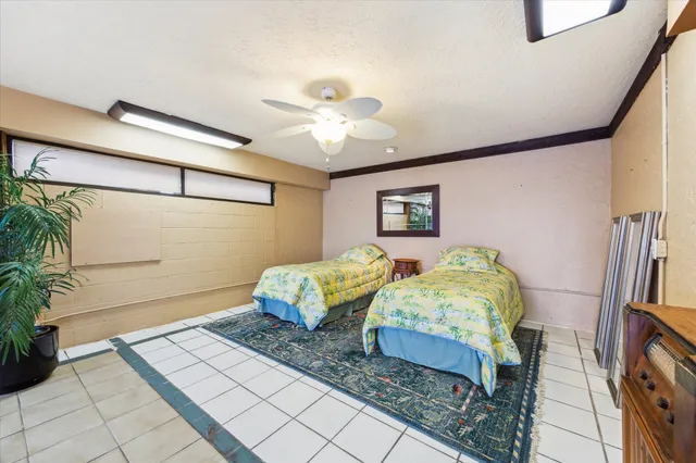 a play room with furniture