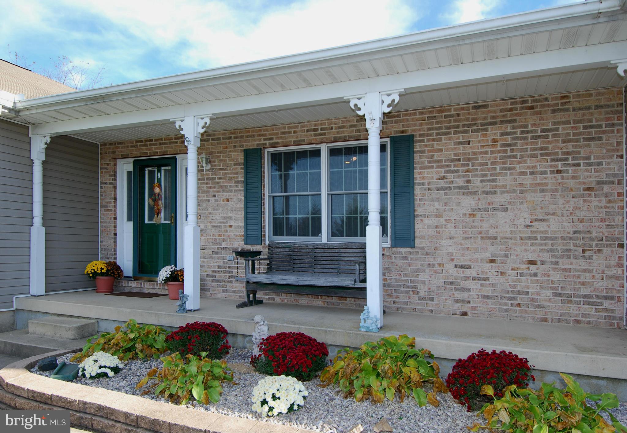 1865 Colora Road Colora, MD 21917 - Photo 4 of 30 Inviting Front Porch- Home is Brick and Vinyl
