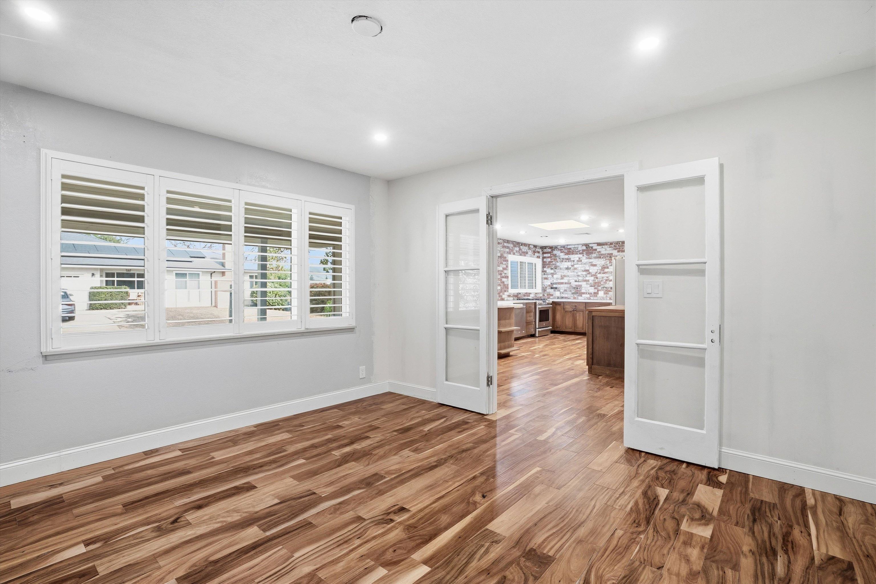 4054 Kimberly Place Concord, CA 94521 - Photo 9 of 16 Parlor bonus room featuring wood finished floors and recessed lighting