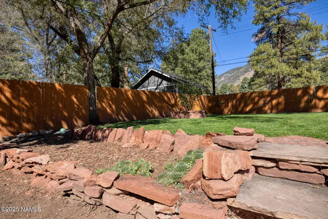 a view of outdoor space and yard