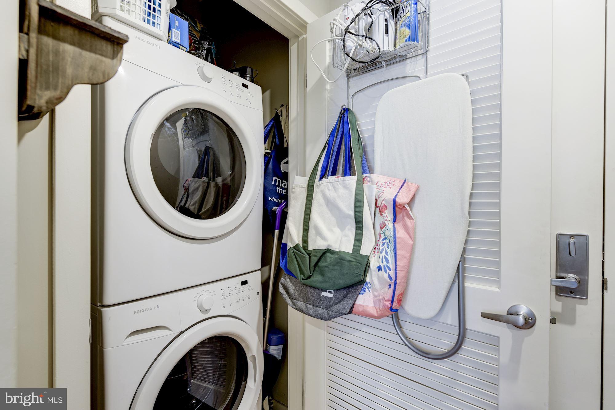 1320 Fenwick Lane, Unit 508 Silver Spring, MD 20910 - Photo 21 of 45 In Unit Washer/Dryer