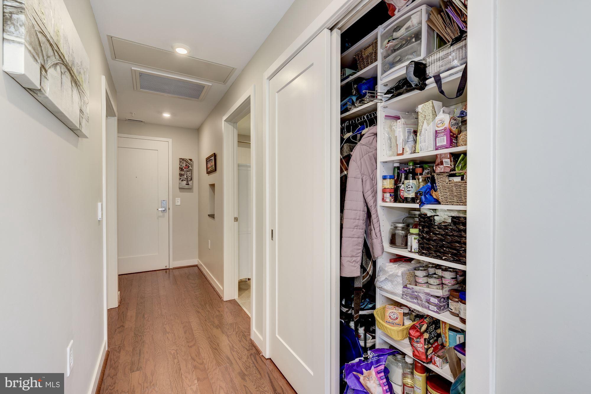 1320 Fenwick Lane, Unit 508 Silver Spring, MD 20910 - Photo 22 of 45 Front Hallway with amazing built in storage