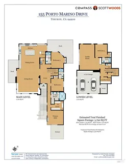 $10,895,000 | 155 Porto Marino Drive, Tiburon, CA 94920