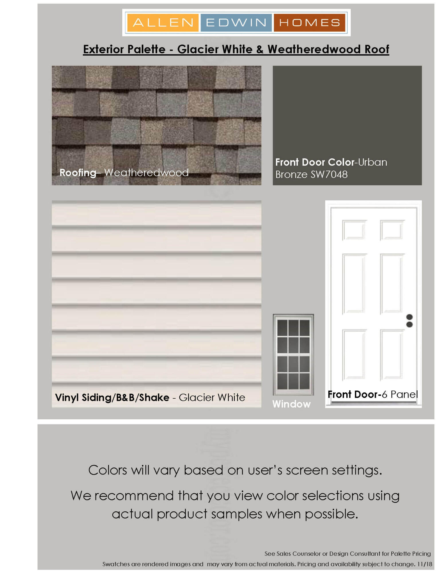 608 Arizona Boulevard Three Rivers, MI 49093 - Photo 21 of 53 MFW0030 EXTERIOR PALETTE