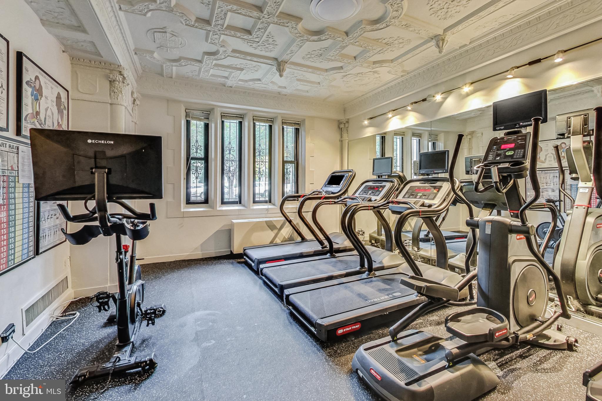 1701 16th Street Northwest, Unit 723 Washington, DC 20009 - Photo 40 of 52 Fitness Center has lots of cardio machines