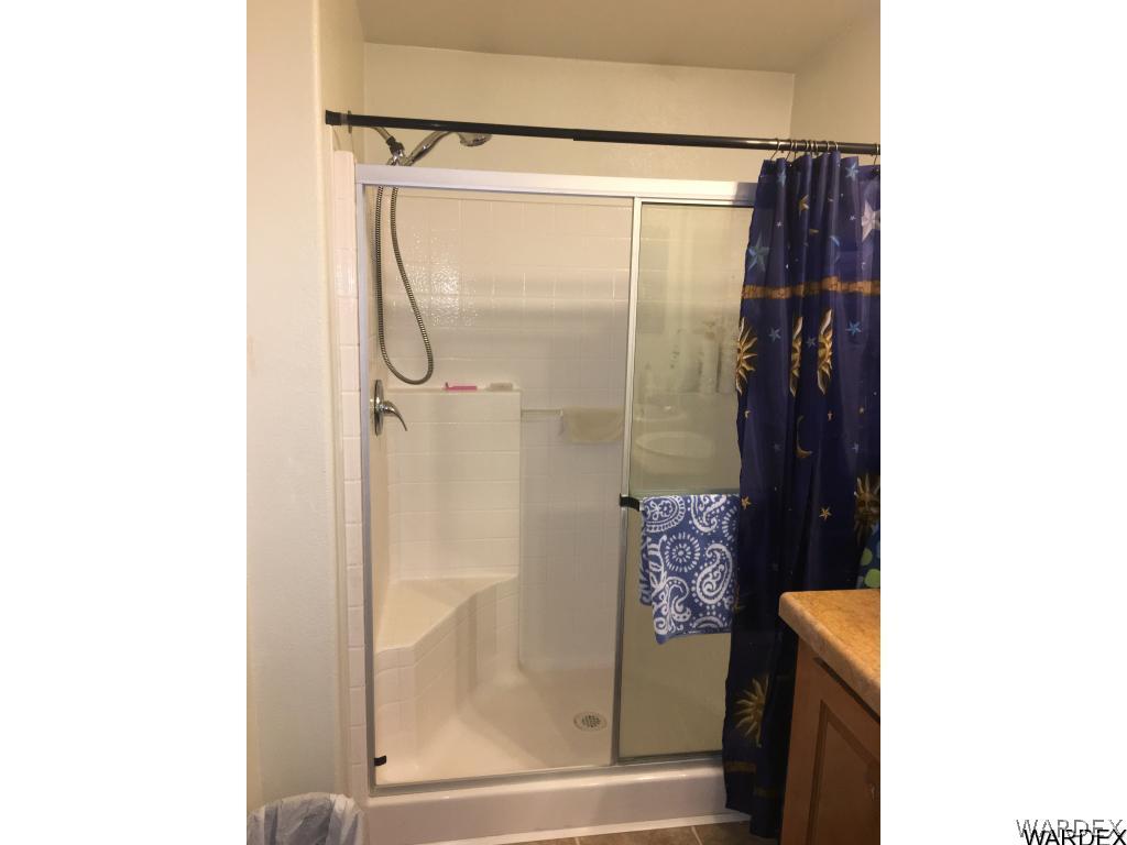 Master shower