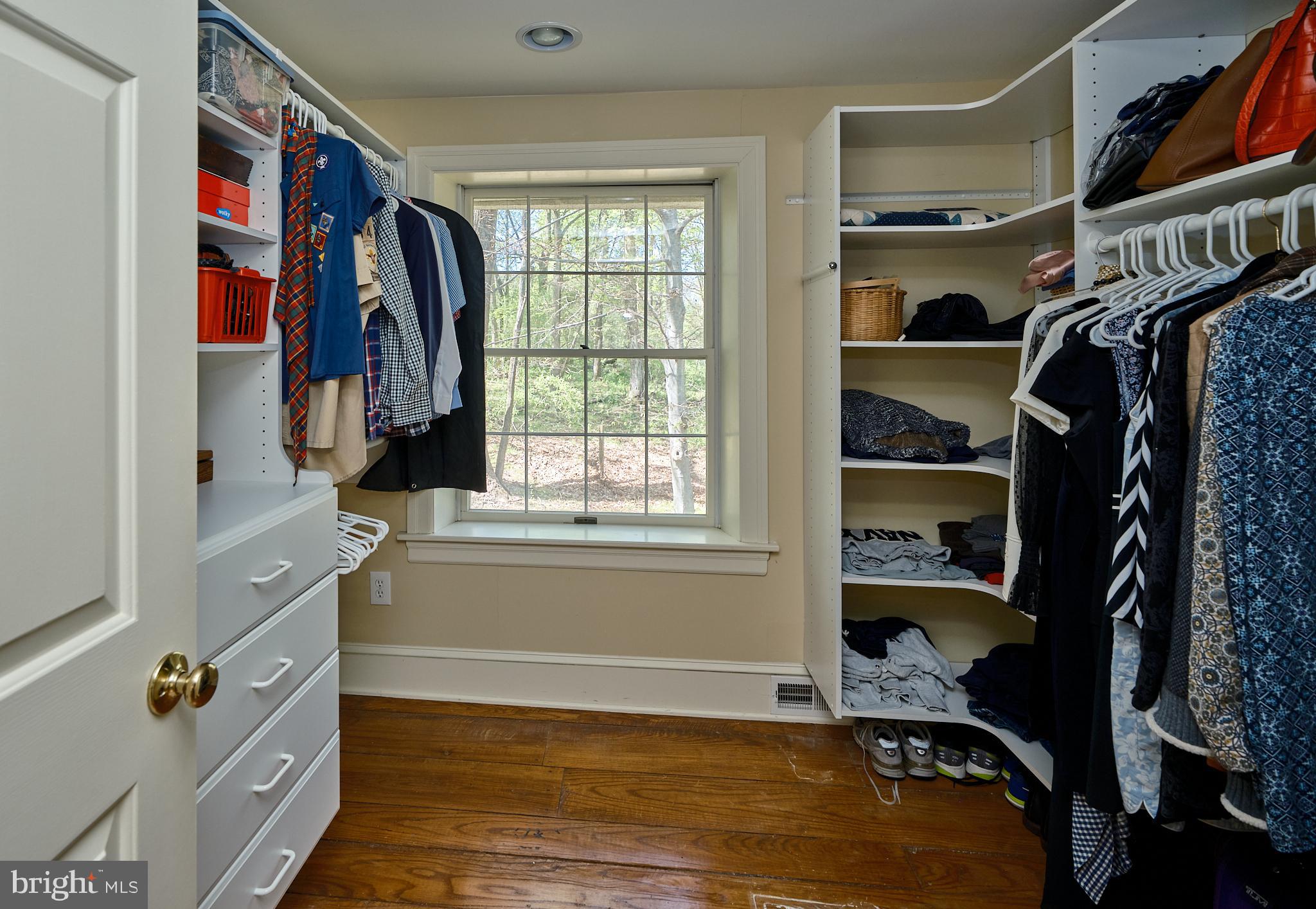 2981 Comfort Road New Hope, PA 18938 - Photo 21 of 33 a view of walk in closet with clothes and shoes