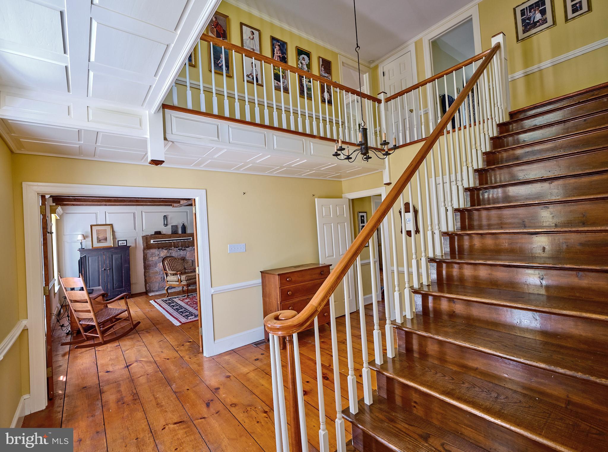 2981 Comfort Road New Hope, PA 18938 - Photo 7 of 33 a view of entryway and hall with wooden floor