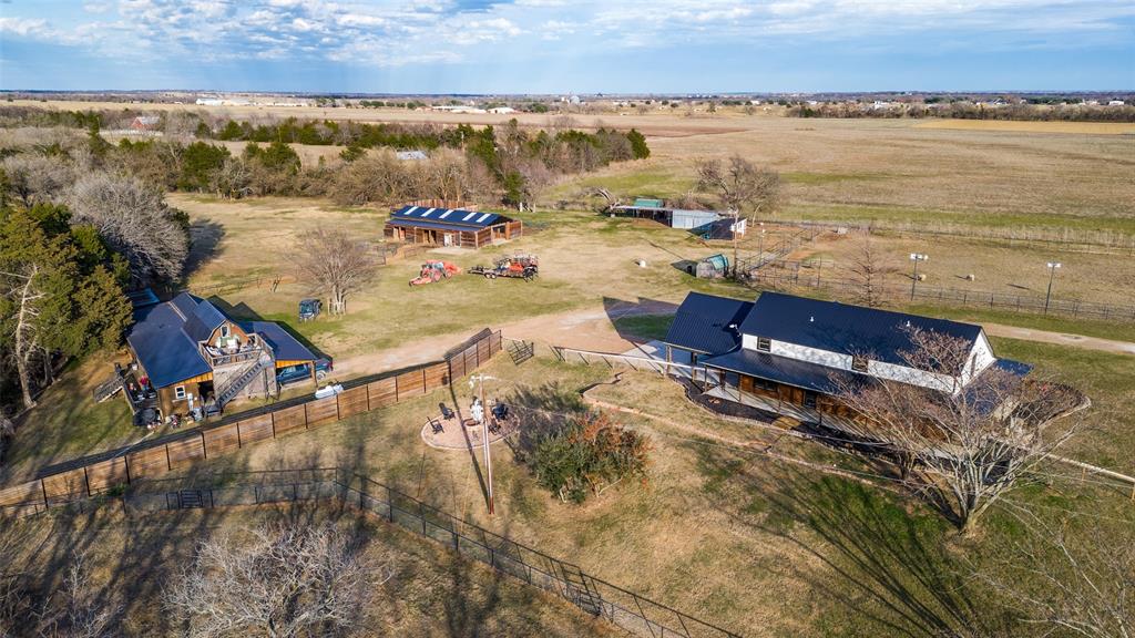 1353 Spring Creek Road Collinsville, TX 76233 - Photo 40 of 40 Aerial View