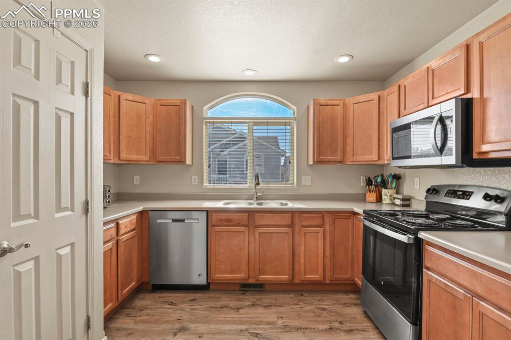 7394 Owings Point Peyton, CO 80831 - Photo 4 of 21 All kitchen appliances are included with the sale of the home.