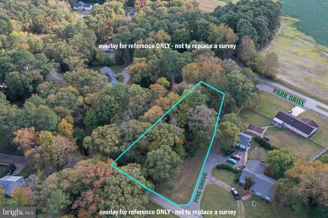 a aerial view of a house