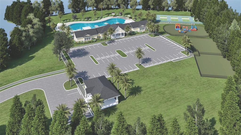4023 Kona Circle Spring Hill, FL 34608 - Photo 17 of 18 an aerial view of a house with outdoor space