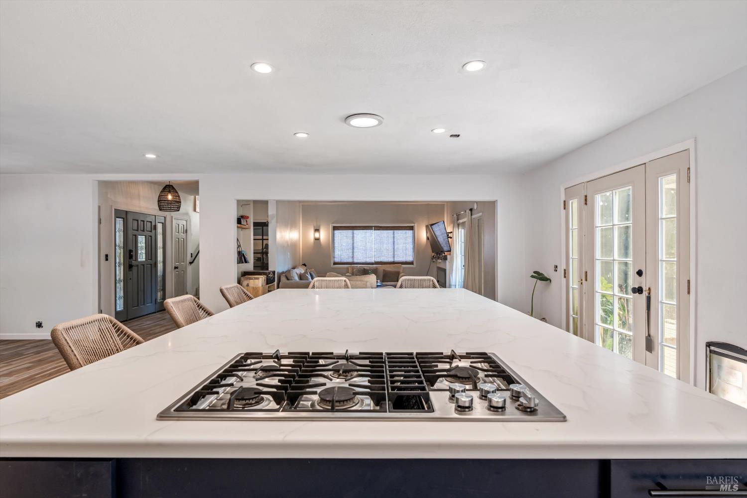 8061 Elphick Road Sebastopol, CA 95472 - Photo 29 of 40 a room with a bed and a view of living room