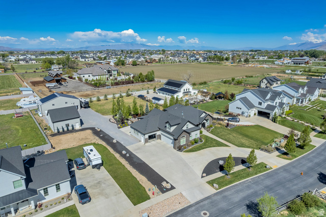1526 South 500 West Mapleton, UT 84664 - Photo 54 of 54 Aerial view of residential area with a mountainous background