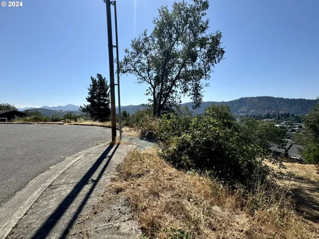 a view of a lake with a mountain
