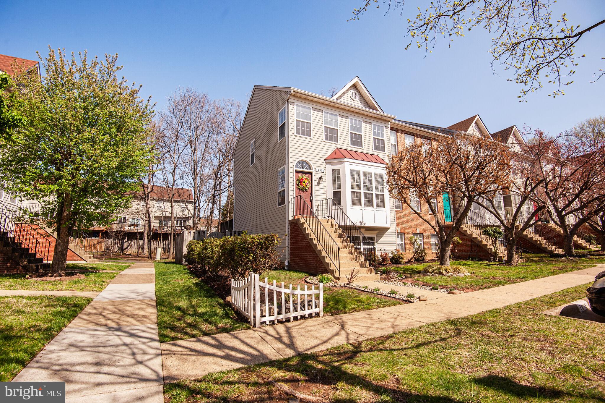 14812 Edman Circle Centreville, VA 20121 - Photo 23 of 24 a front view of a house with a yard