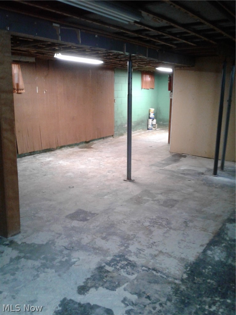 613 Jackson Street Amherst, OH 44001 - Photo 23 of 29 View of unfinished below grade area