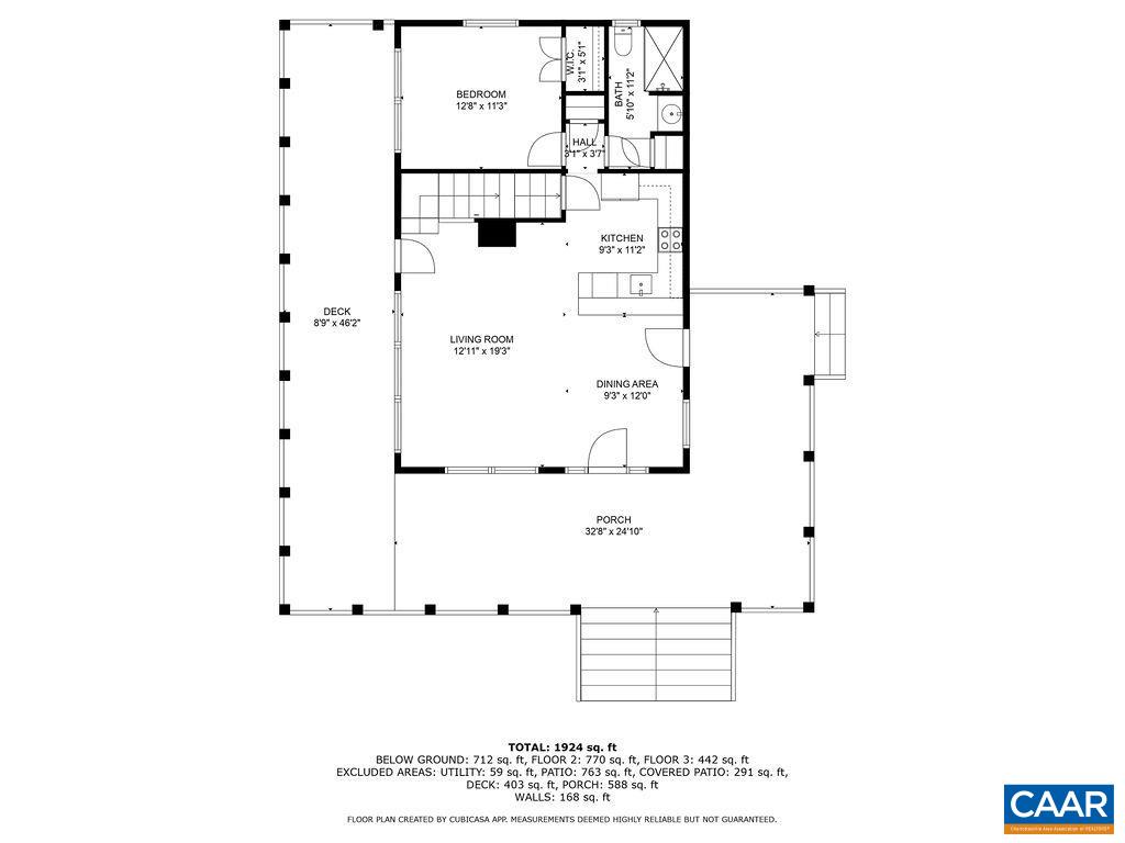 3991 Carters Mountain Road Charlottesville, VA 22902 - Photo 47 of 61 MAIN LEVEL 770 FSF