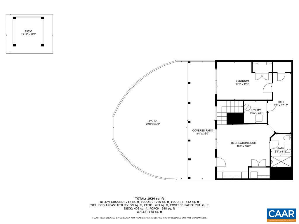 3991 Carters Mountain Road Charlottesville, VA 22902 - Photo 49 of 61 TERRACE LEVEL 717 fsf