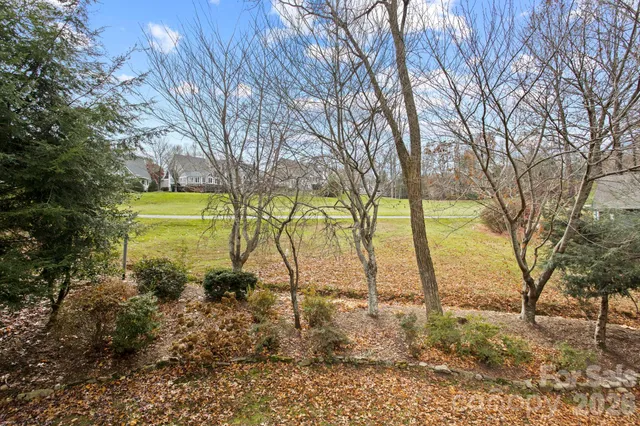 a house view with a balcony