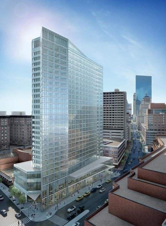 110 Stuart Street, Unit 24I Boston, MA 02116 - Photo 24 of 24 a view of balcony with a floor to ceiling window