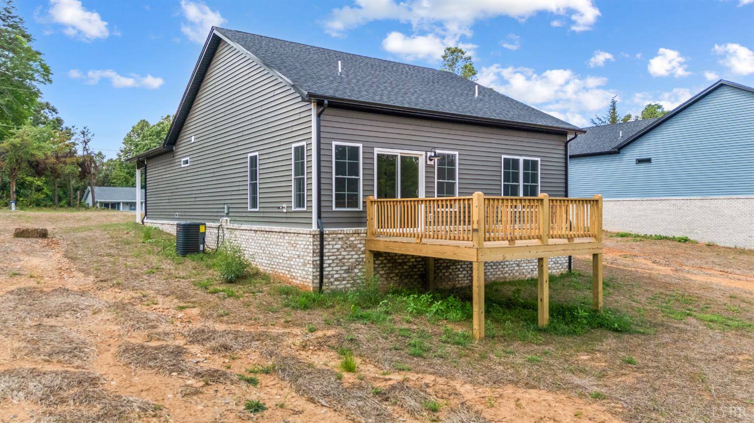 451 Dearborn Road Evington, VA 24550 - Photo 36 of 45 a front view of a house with a yard and outdoor seating