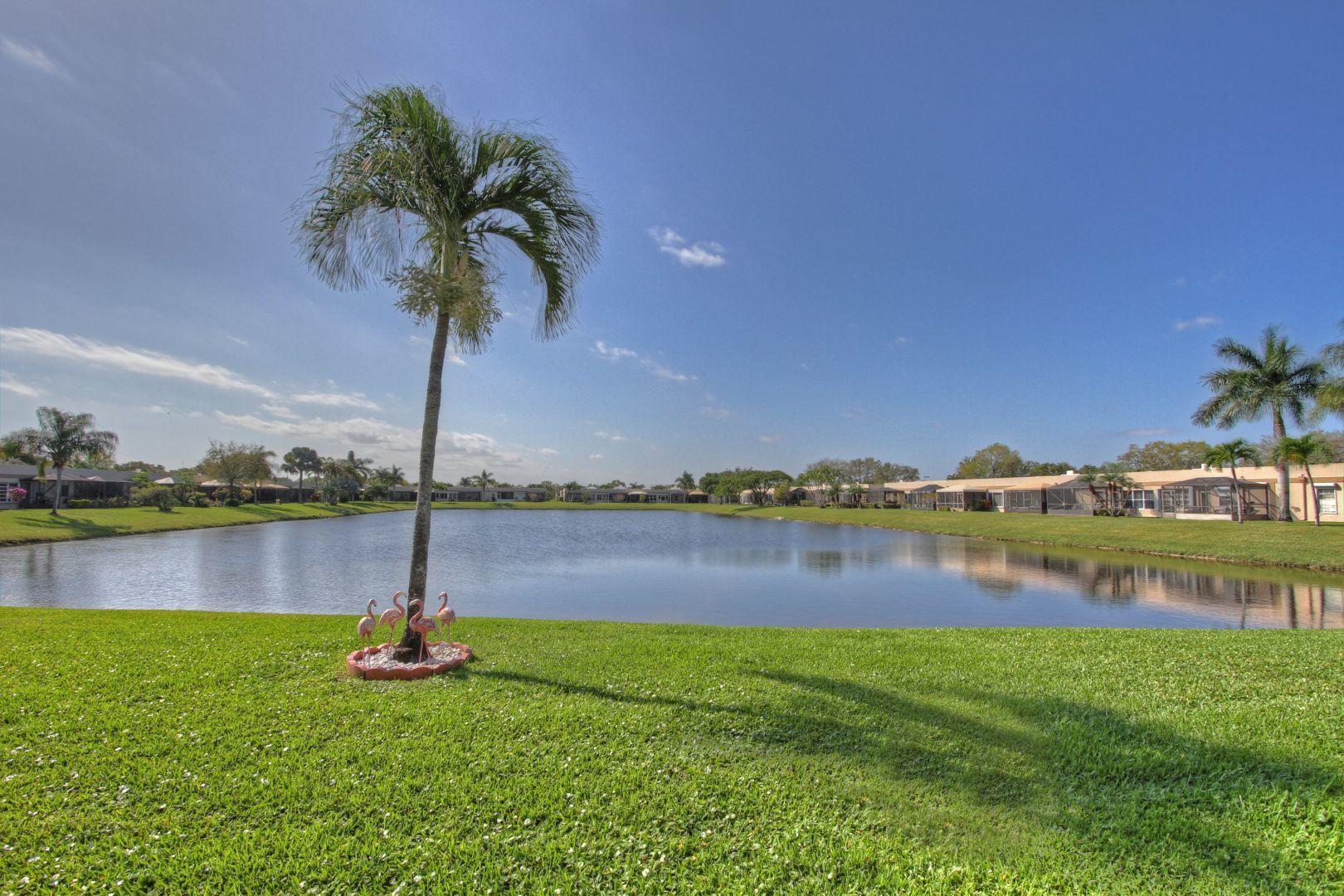 9184 Flynn Circle, Unit 5 Boca Raton, FL 33496 - Photo 16 of 28 View From All Rooms