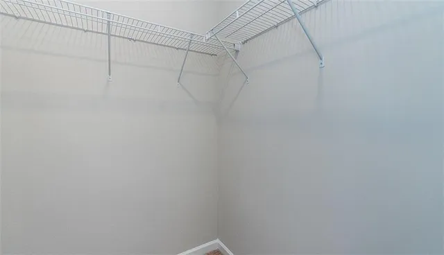 a view of a rack on the wall