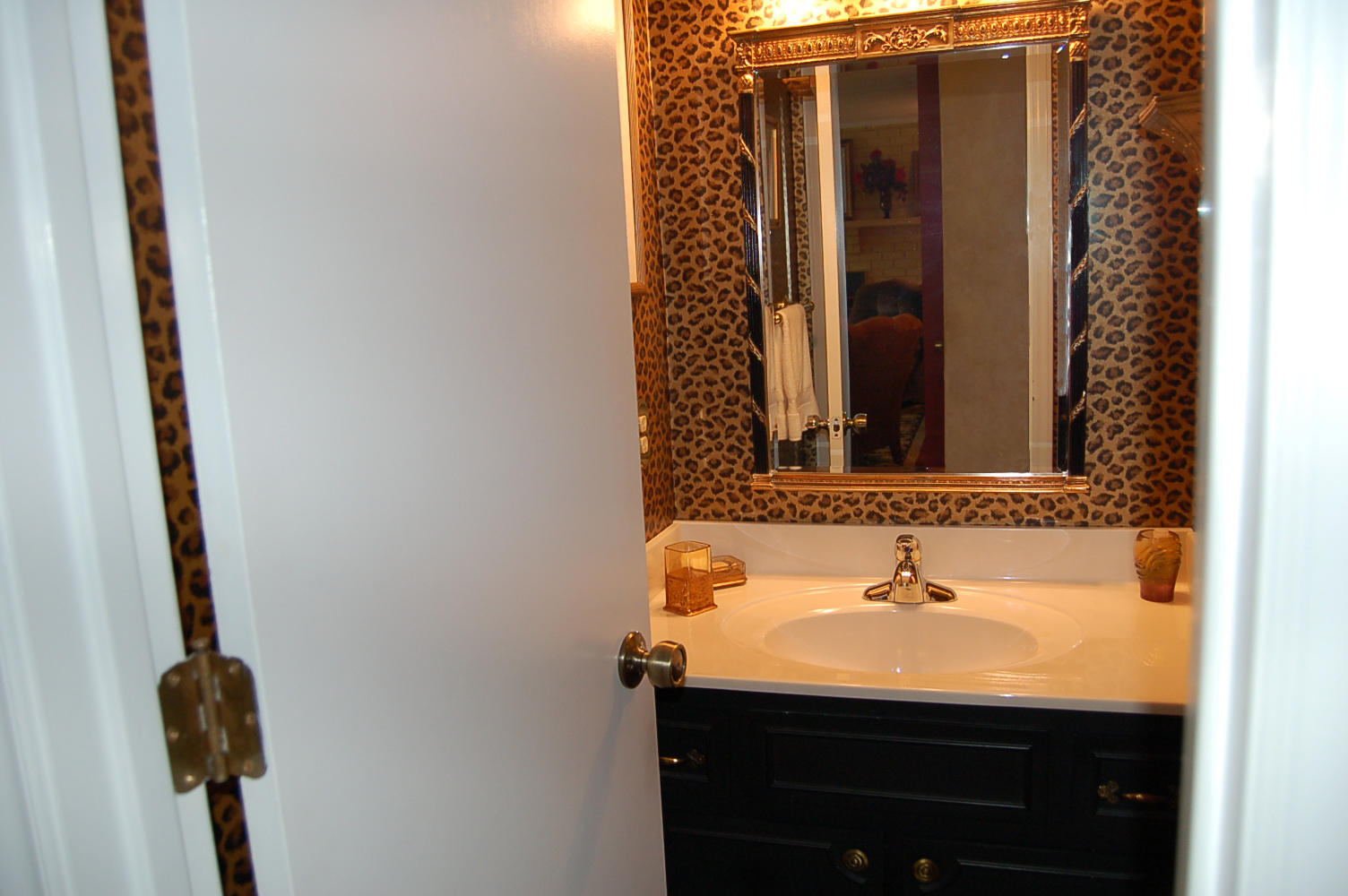 52 Ridgeview Road Blue Ridge, VA 24064 - Photo 12 of 46 a bathroom with a sink and a mirror