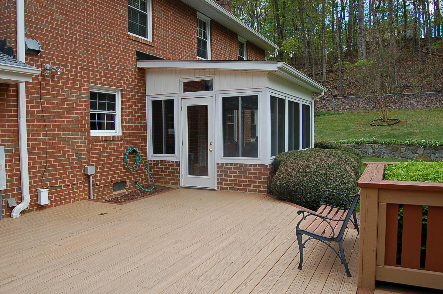 52 Ridgeview Road Blue Ridge, VA 24064 - Photo 26 of 46 a view of a house with backyard and sitting area
