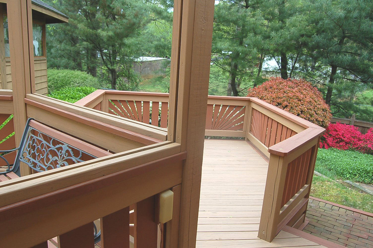52 Ridgeview Road Blue Ridge, VA 24064 - Photo 34 of 46 a view of a two chairs next to a yard