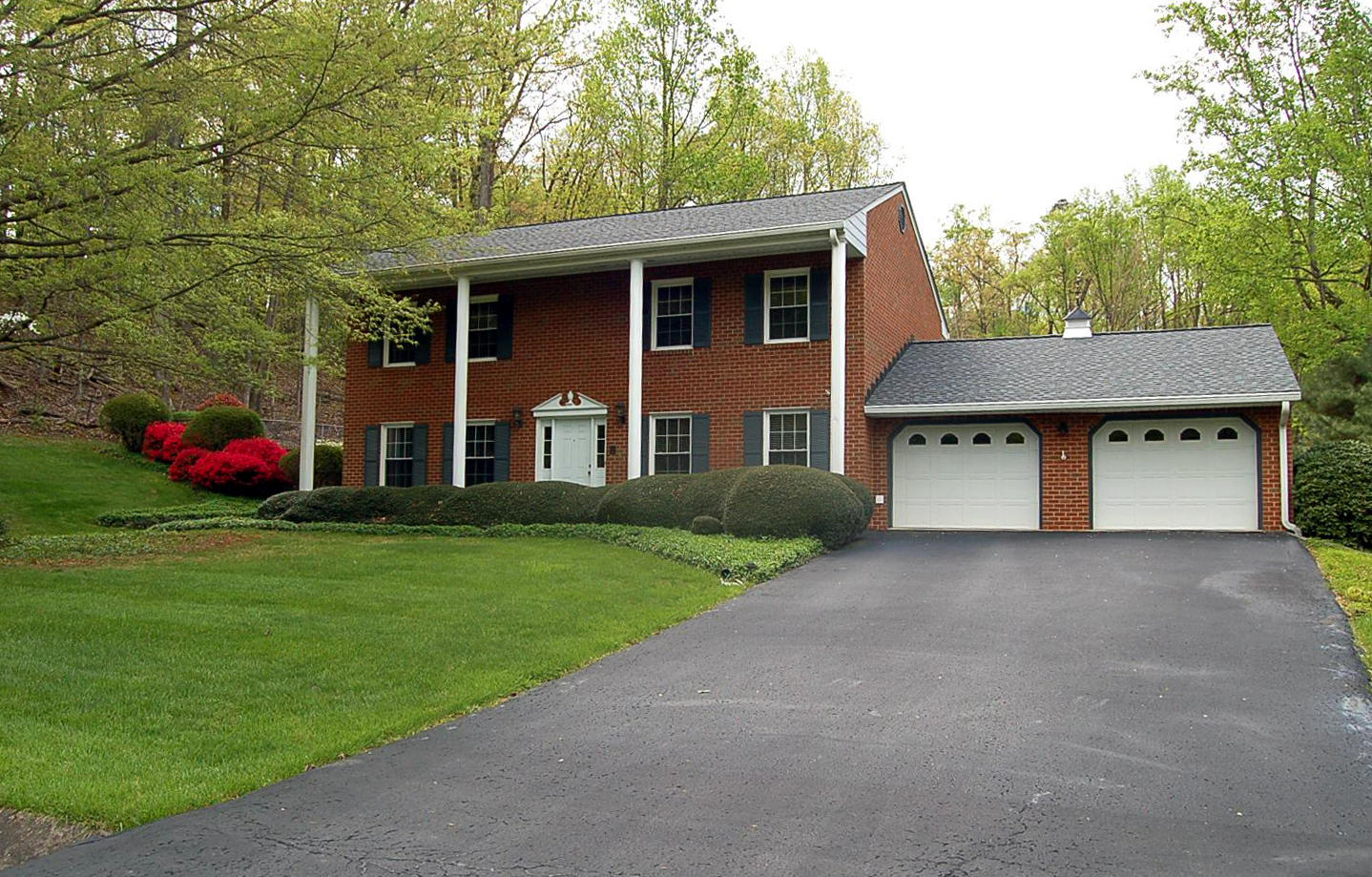 52 Ridgeview Road Blue Ridge, VA 24064 - Photo 46 of 46 a view of a house with a yard and potted plants
