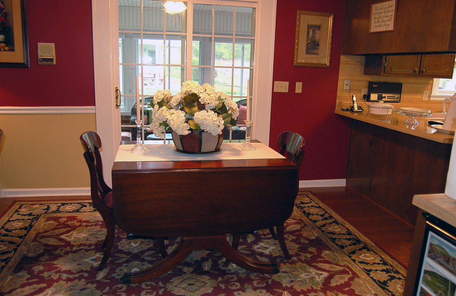 52 Ridgeview Road Blue Ridge, VA 24064 - Photo 8 of 46 a view of a dining room with furniture