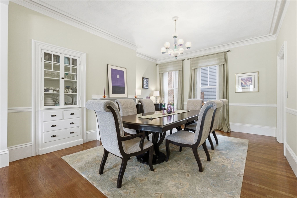 419 Main Street Boston, MA 02129 - Photo 6 of 41 a view of a dining room with furniture