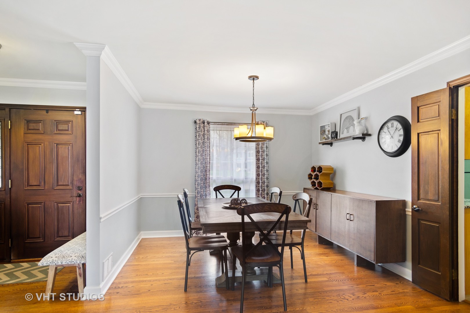 1 Applejack Road Rolling Meadows, IL 60008 - Photo 9 of 22 a view of a dining room with furniture window and wooden floor