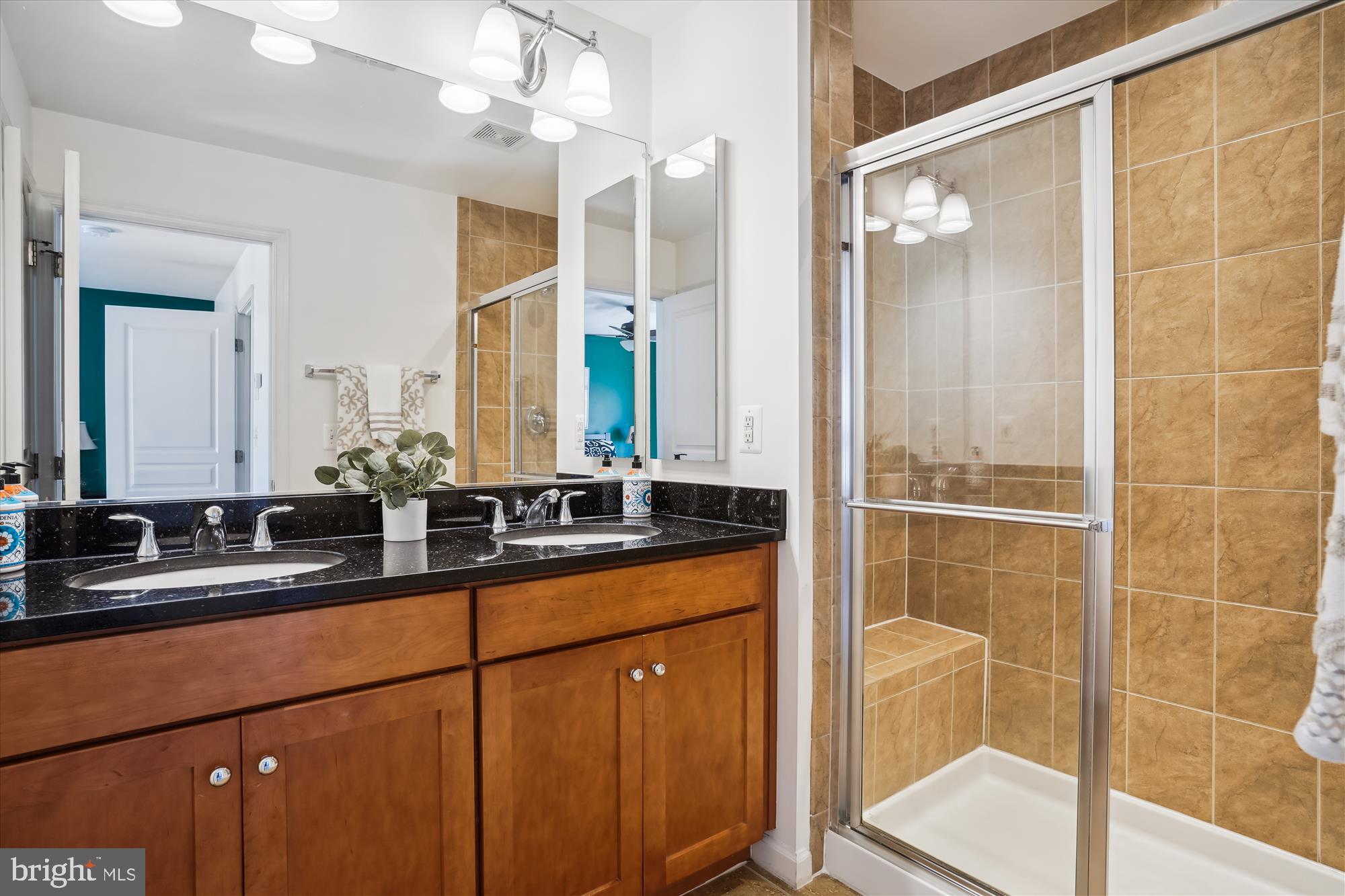 3306 Kemper Road Arlington, VA 22206 - Photo 23 of 50 Double vanity & shower w/bench
