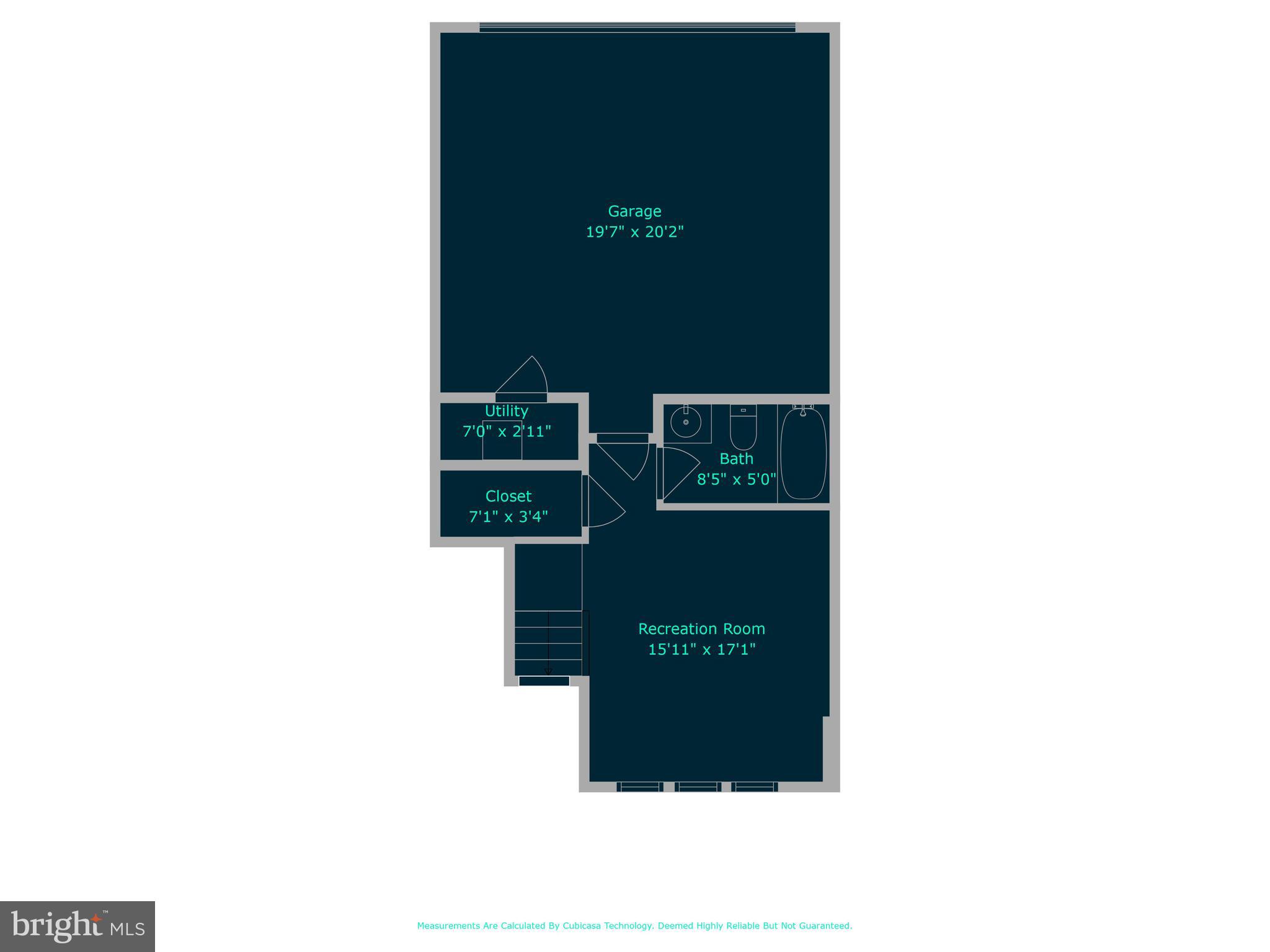 3306 Kemper Road Arlington, VA 22206 - Photo 47 of 50 Lower Level Floorplan