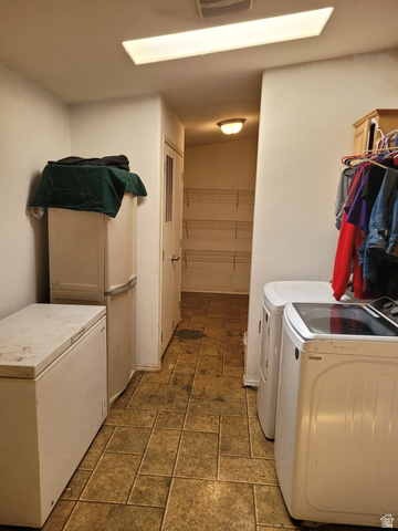 240 Horseshoe Bend Road Vernal, UT 84078 - Photo 23 of 41 Utility room with tile flooring and overhead lighting