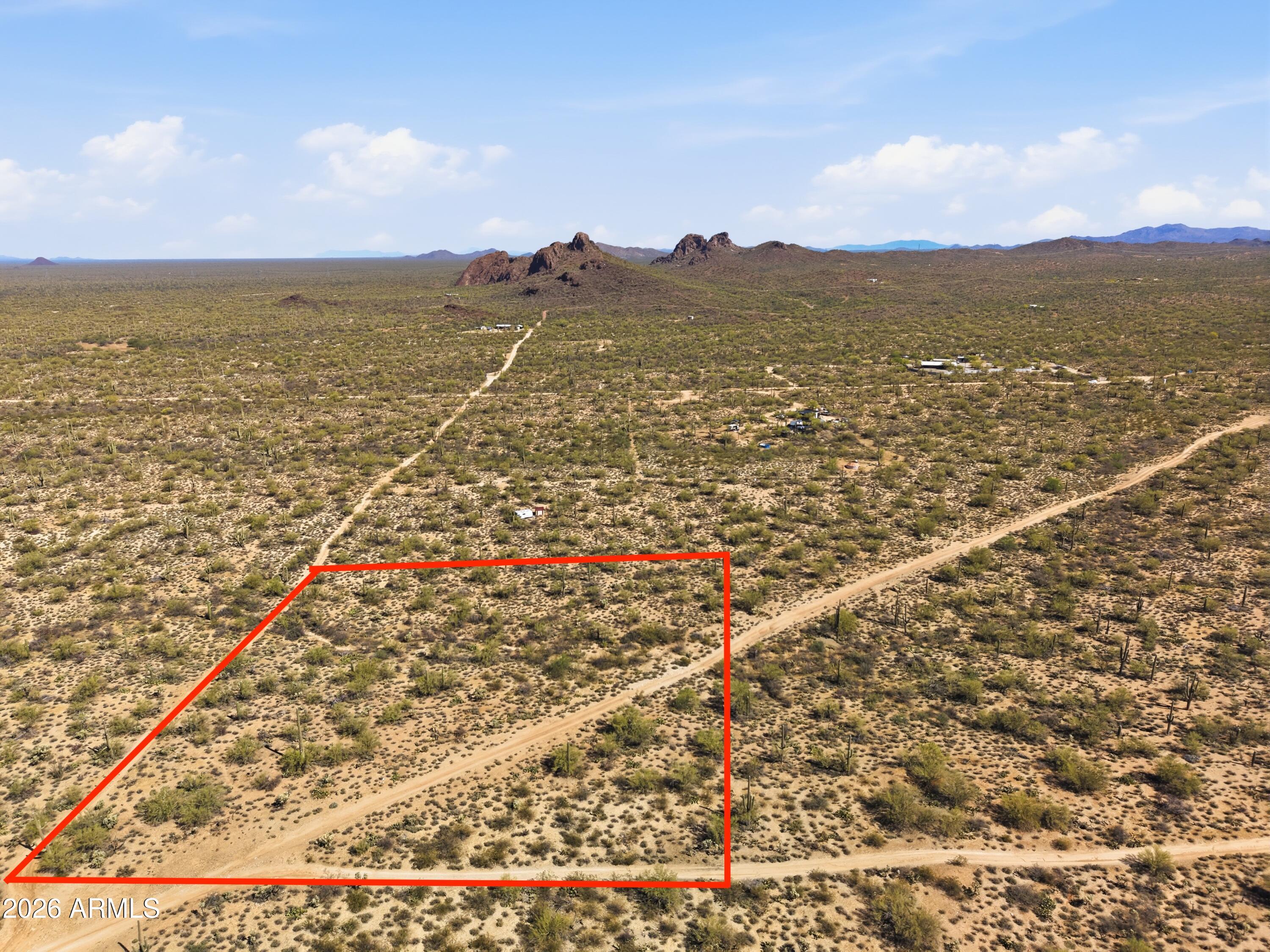0 South Hannibal Road Marana, AZ 85658 - Photo 2 of 19 Lot line view 2