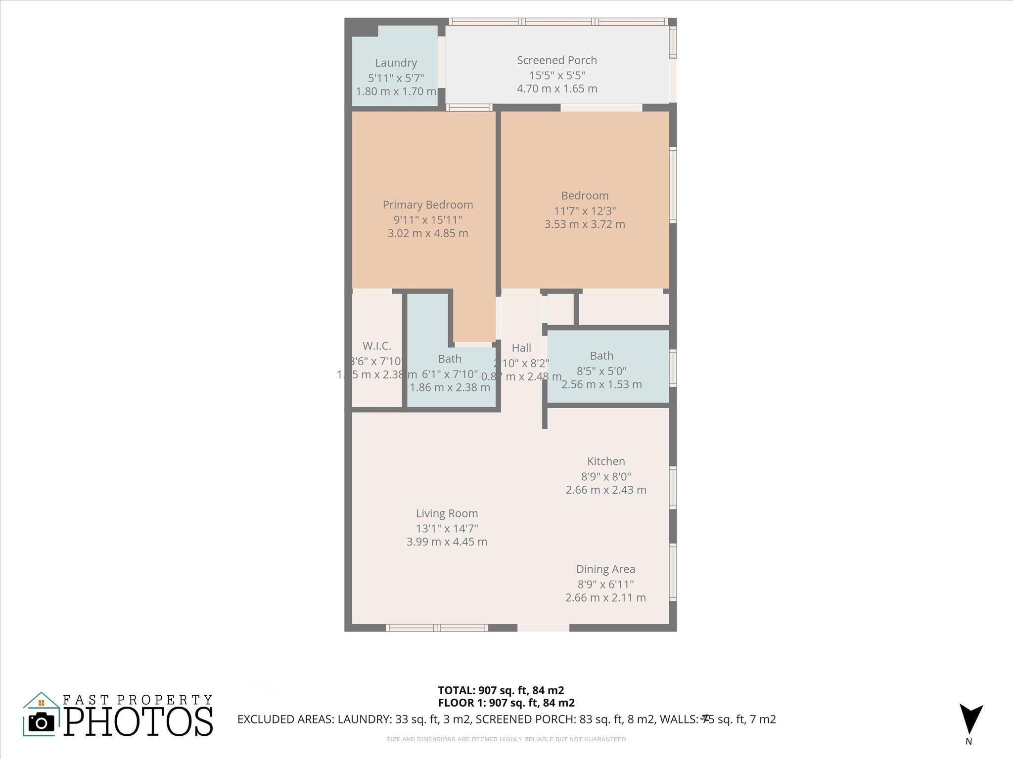 779 Flanders Q Delray Beach, FL 33484 - Photo 66 of 66 01-Floor Plan